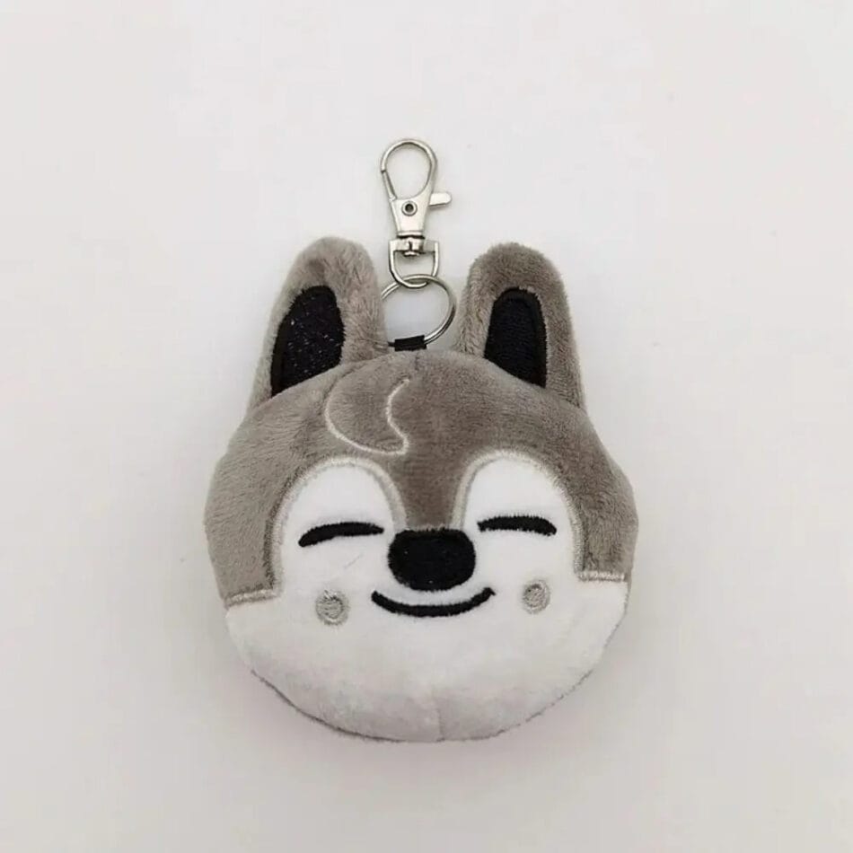 Knuffel Sleutelhanger Stray Kids Bang Chan Wolfje De Knuffel