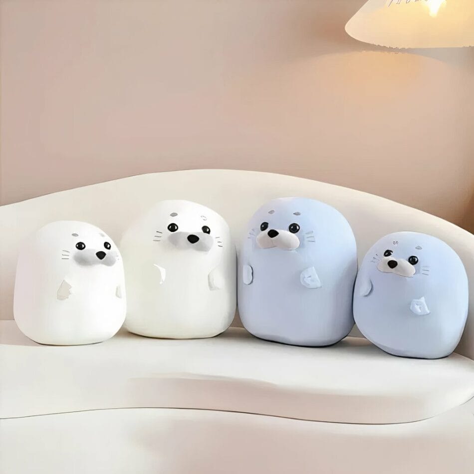Knuffel Squishmallow Zeehond met Ultra Zachte Vulling De Knuffel