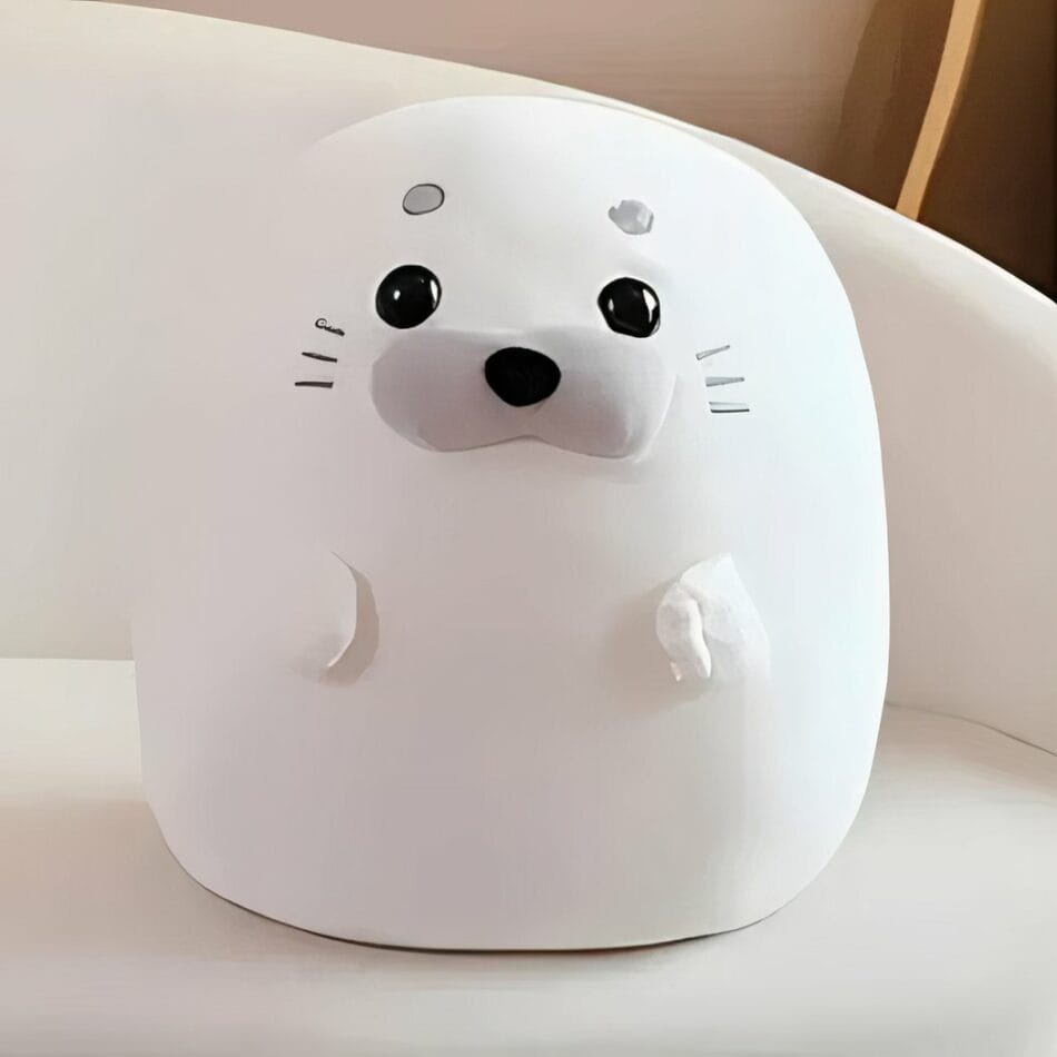 Knuffel Squishmallow Zeehond met Ultra Zachte Vulling De Knuffel