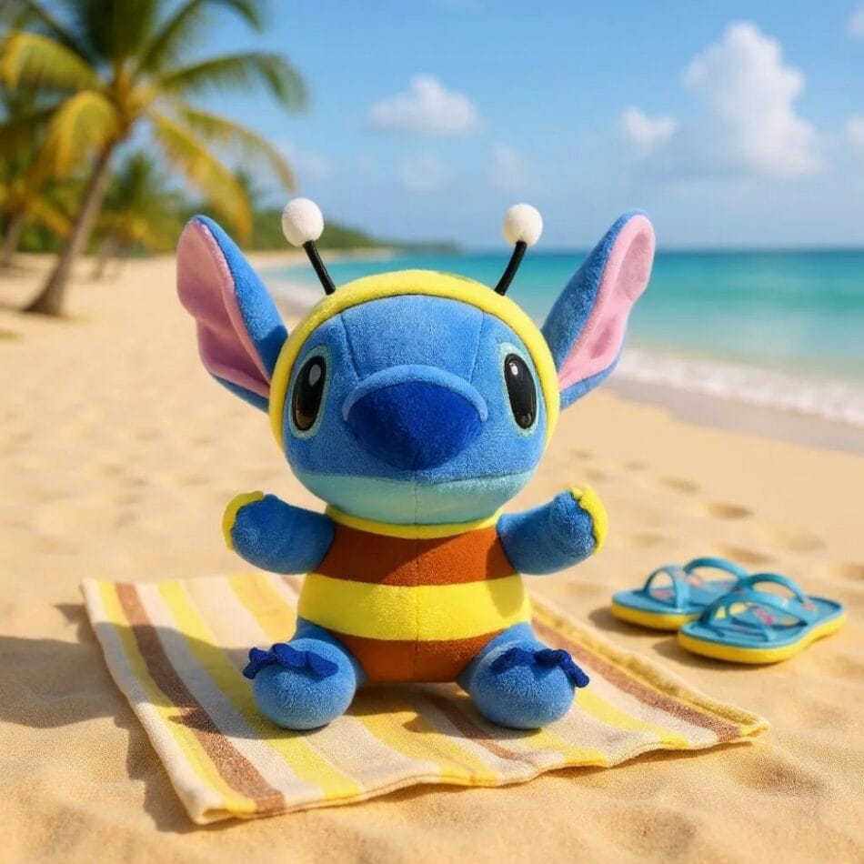 Knuffel Stitch Abeille Disney Stitch Als Speelse Bij Knuffel De Knuffel