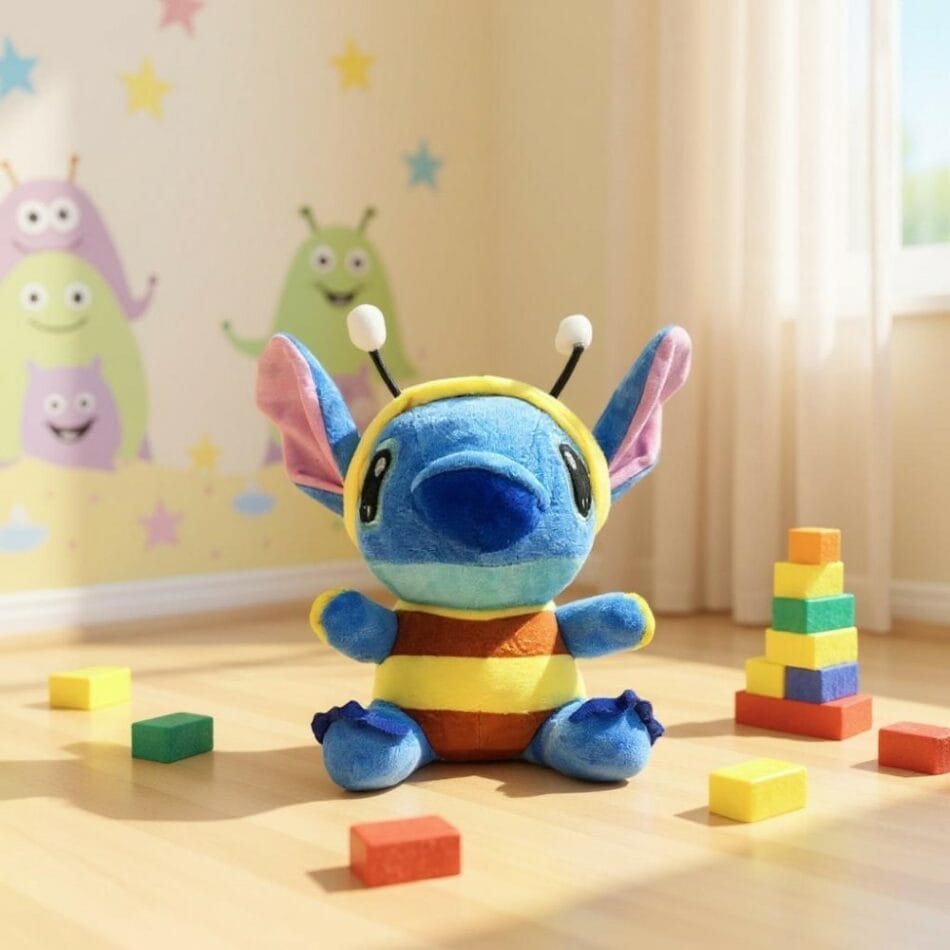 Knuffel Stitch Abeille Disney Stitch Als Speelse Bij Knuffel De Knuffel