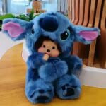 Knuffel Stitch als Monchhichi Ultra Zachte Disney Knuffel De Knuffel