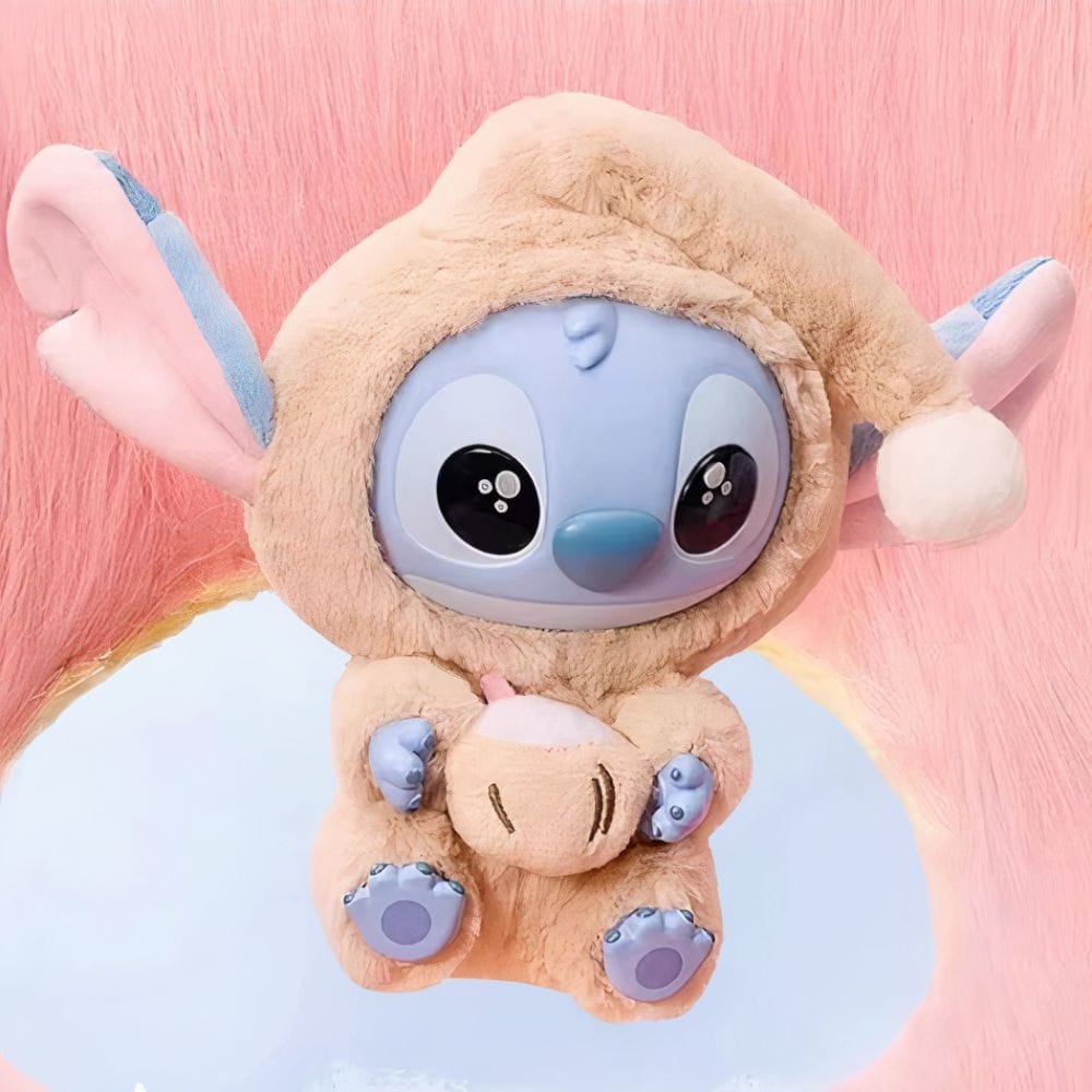 Knuffel Stitch Labubu-stijl Zacht Speels Dier Creatie De Knuffel Stitch Délice Coco