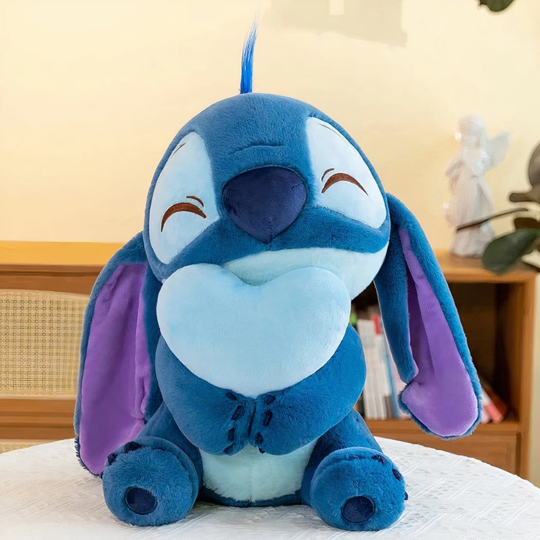 Knuffel Stitch met Hartje Ultra Zacht en Lief De Knuffel stitch