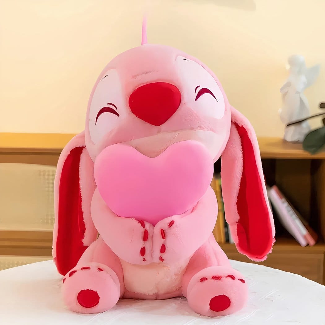 Knuffel Stitch met Hartje Ultra Zacht en Lief De Knuffel angel