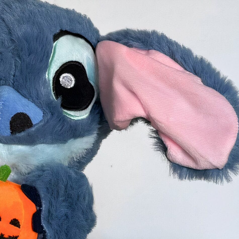 Knuffel Stitch Met Pompoen Ademend Buikpatroon Voor Kinderen De Knuffel