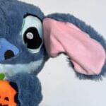 Knuffel Stitch Met Pompoen Ademend Buikpatroon Voor Kinderen De Knuffel
