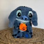 Knuffel Stitch Met Pompoen Ademend Buikpatroon Voor Kinderen De Knuffel