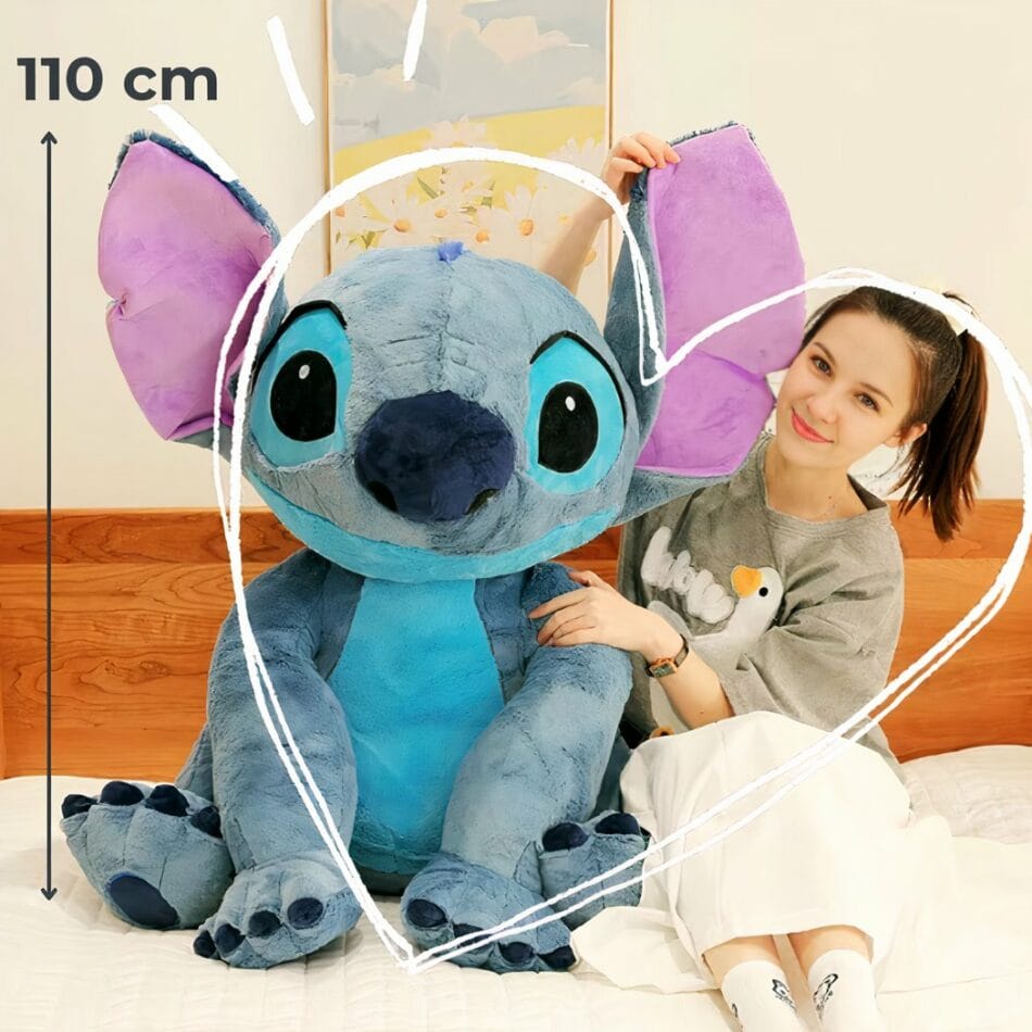 Knuffel Stitch Reuzen 110 Cm Zachte Disney Knuffel De Knuffel