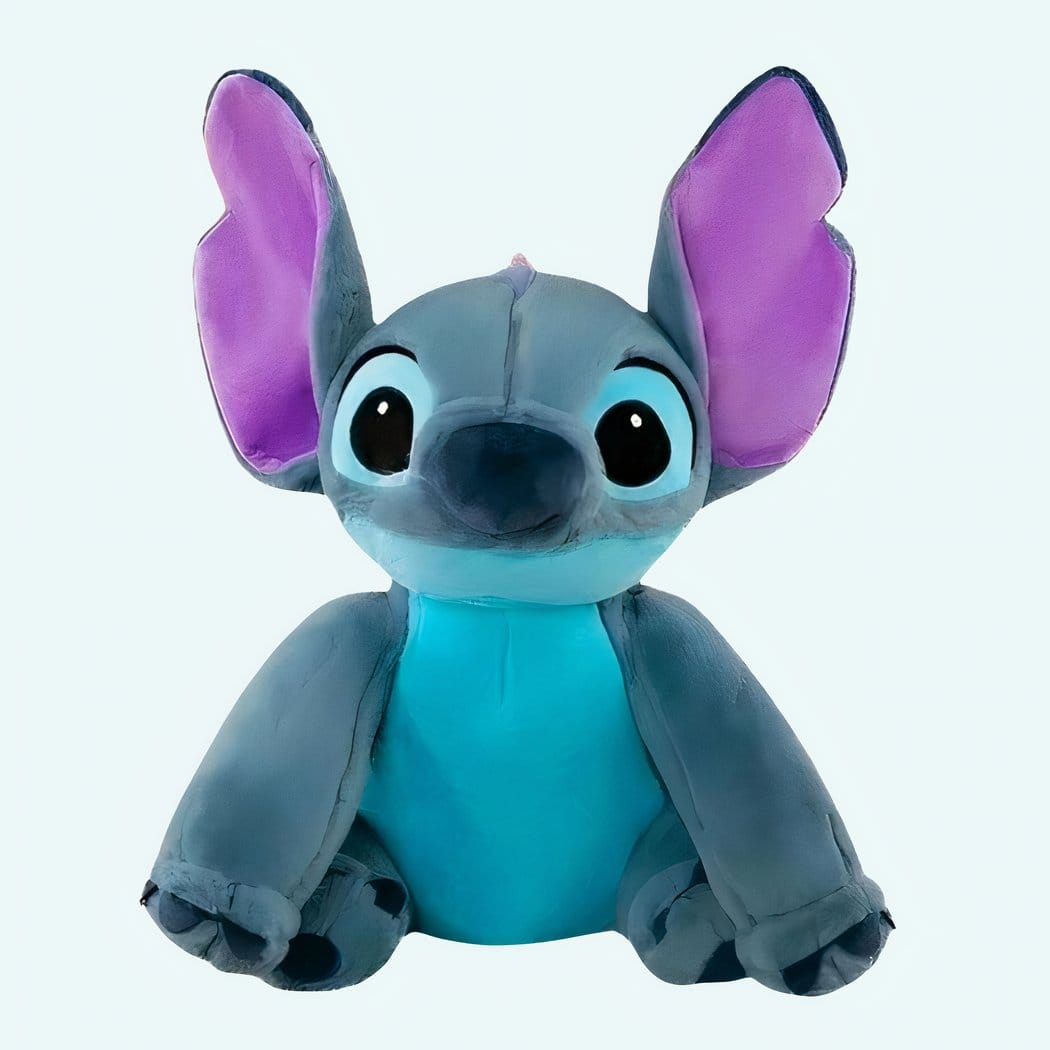 Knuffel Stitch XXL 60 Cm Met Ultra Zachte Vulling De Knuffel