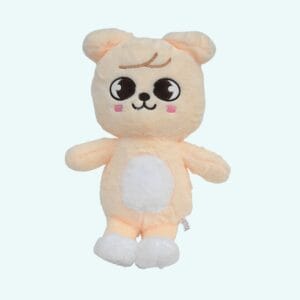 Knuffel Stray Kids SKZOO Bbokari Gele Pluim Oranje Snavel Pootjes De Knuffel