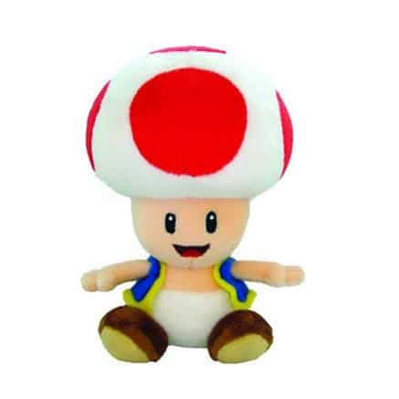 Knuffel Super Mario Toad 17 Cm Zachte Knuffel Uit Mushroom Kingdom De Knuffel