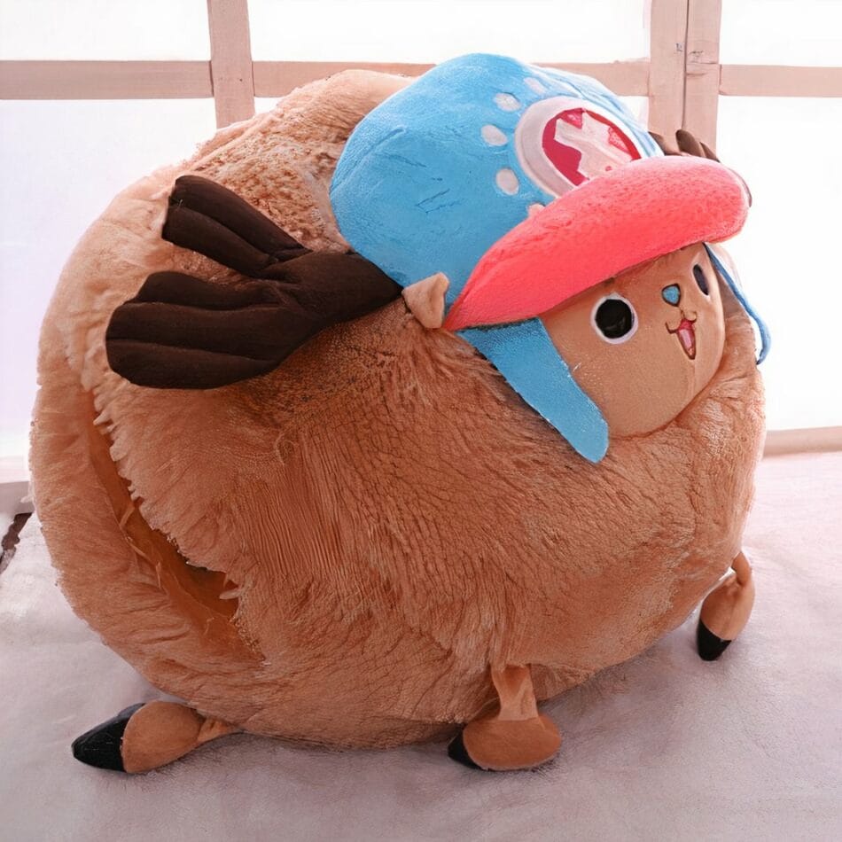 Knuffel Tony Chopper One Piece Balvorm Blauw De Knuffel