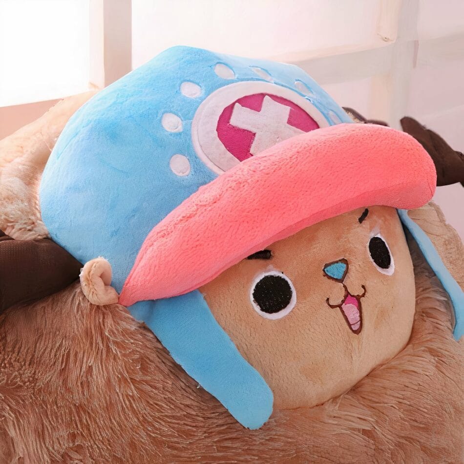 Knuffel Tony Chopper One Piece Balvorm Blauw De Knuffel