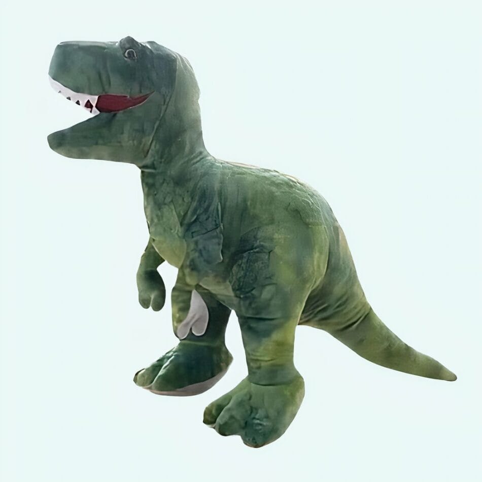 Knuffel Tyrannosaurus Groen Wild 60 cm Dinosaurusknuffel De Knuffel