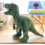 Knuffel Tyrannosaurus Groen Wild 60 cm Dinosaurusknuffel De Knuffel