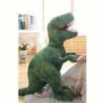 Knuffel Tyrannosaurus Groen Wild 60 cm Dinosaurusknuffel De Knuffel