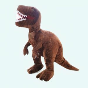 Knuffel Tyrannosaurus Groen Wild 60 cm Dinosaurusknuffel De Knuffel