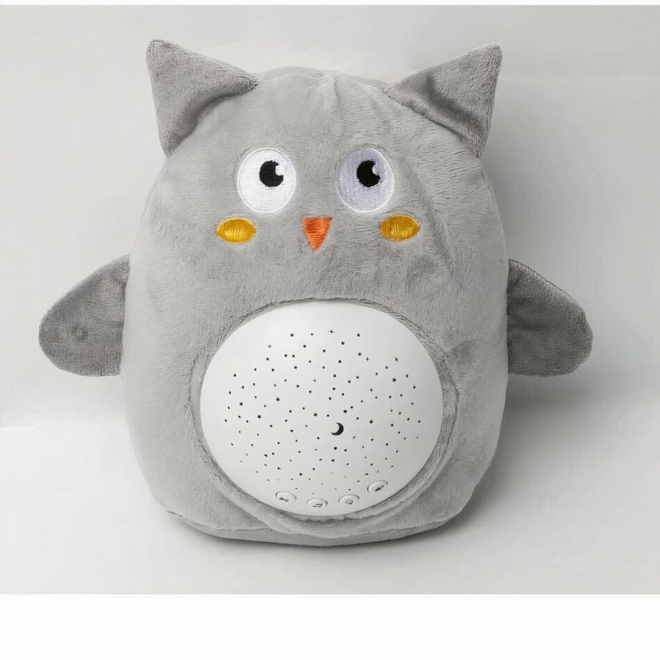 Knuffel Uil Bruit Wit Met Luidsprekers Voor Witte Ruis Slaap De Knuffel