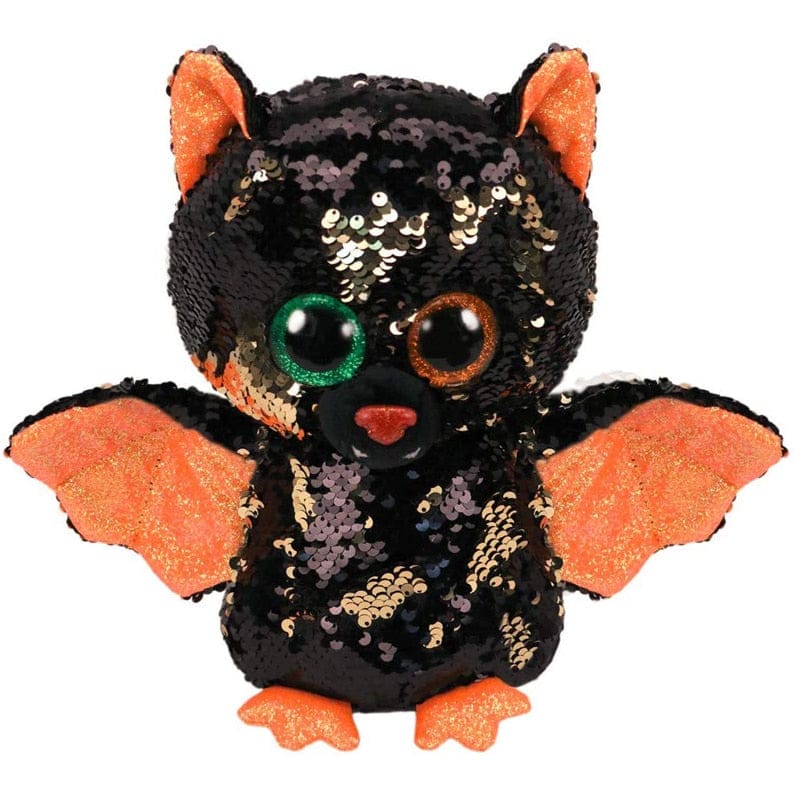 Knuffel Uil met Omkeerbare Pailletten Halloween De Knuffel