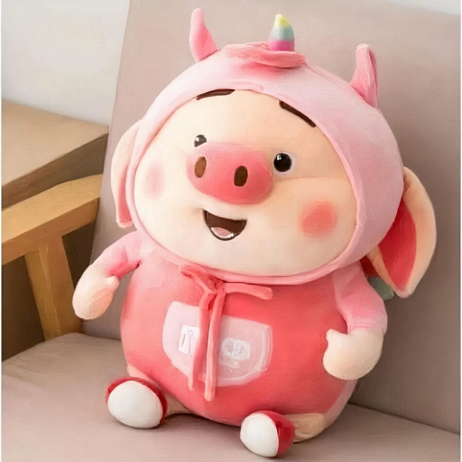Knuffel Varken Kawaii Roze Zachte Pluche De Knuffel
