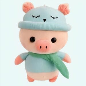 Knuffel Varken Met Groene Outfit Zacht 50 cm De Knuffel