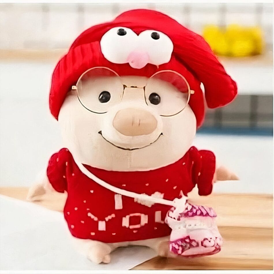 Knuffel Varken Met I Love You Trui Zachte Pluche De Knuffel
