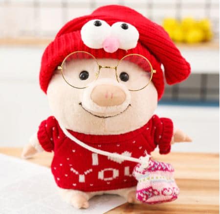 Knuffel Varken Met I Love You Trui Zachte Pluche De Knuffel