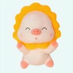 Knuffel Varken Tournesol Zonnebloemkleuren Zachte Vacht De Knuffel