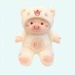 Knuffel Varken Verkleed Als Kat 60 Cm Hoog De Knuffel