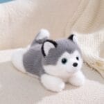 Knuffel Verzwaard Husky 2 kg Realistische Slaapknuffel Voor Rust De Knuffel
