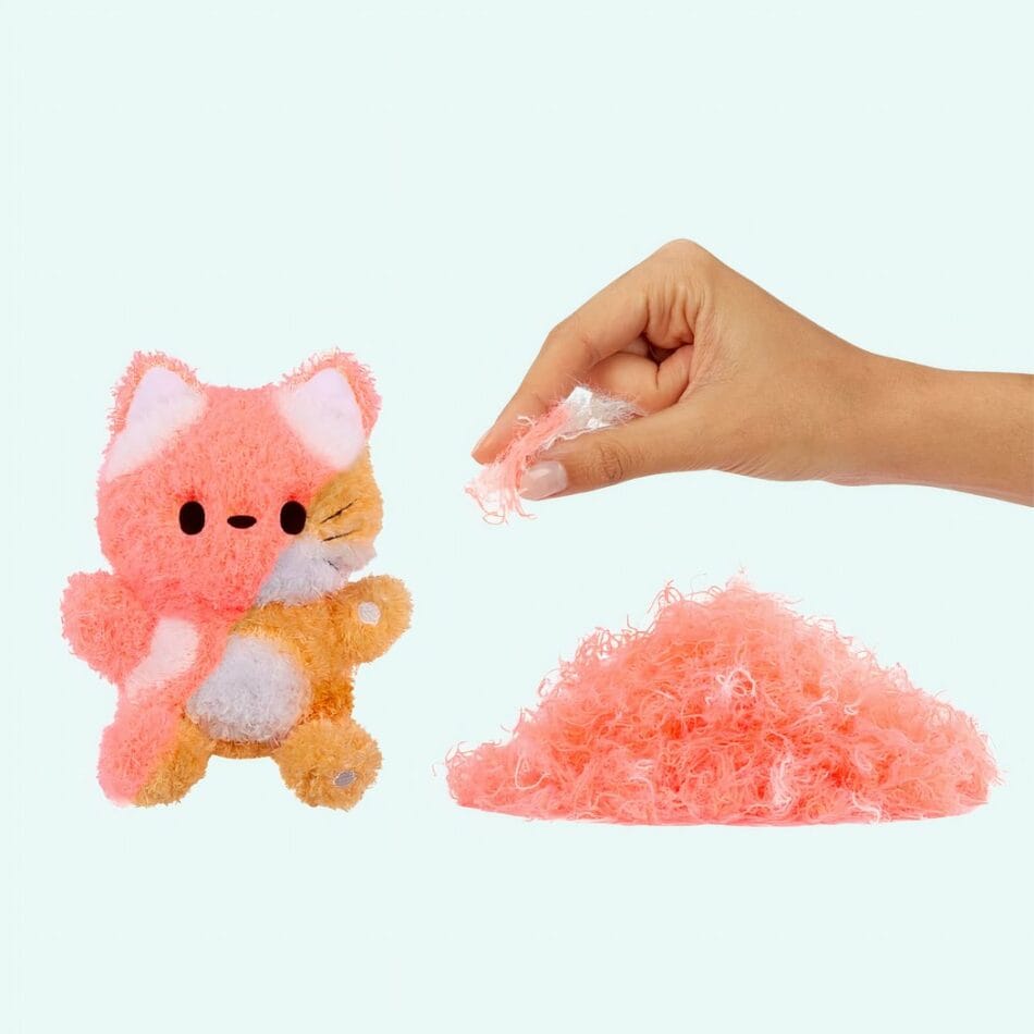 Knuffel Vos Fluffie Stuffiez Oranje Met Verborgen Klei Verrassing De Knuffel