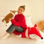 Knuffel Vos Kawaii Rouge Zachte Pluche Knuffel 35 En 50 cm De Knuffel