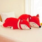 Knuffel Vos Kawaii Rouge Zachte Pluche Knuffel 35 En 50 cm De Knuffel