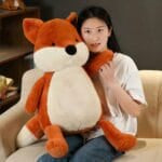 Knuffel Vos Superzacht Pluizige Kinderknuffel met Speels Karakter De Knuffel