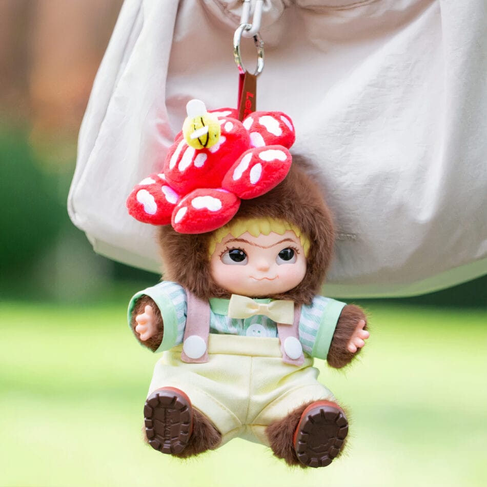 Knuffel Wakuku Flower Gentleman Met Bloemenkroon Doudou De Knuffel