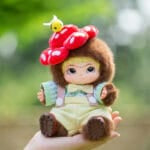 Knuffel Wakuku Flower Gentleman Met Bloemenkroon Doudou De Knuffel
