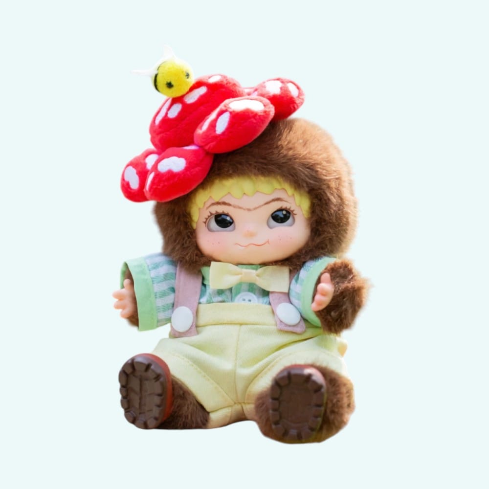 Knuffel Wakuku Flower Gentleman Met Bloemenkroon Doudou De Knuffel