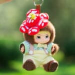 Knuffel Wakuku Flower Gentleman Met Bloemenkroon Doudou De Knuffel