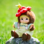Knuffel Wakuku Flower Gentleman Met Bloemenkroon Doudou De Knuffel