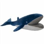 Knuffel Walvis XXL 120 cm Blauw Zachte Pluche De Knuffel