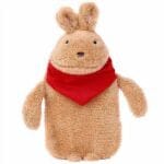 Knuffel Warmwaterkruik Konijn met Veters Handzaam Rijst en Microbeads De Knuffel