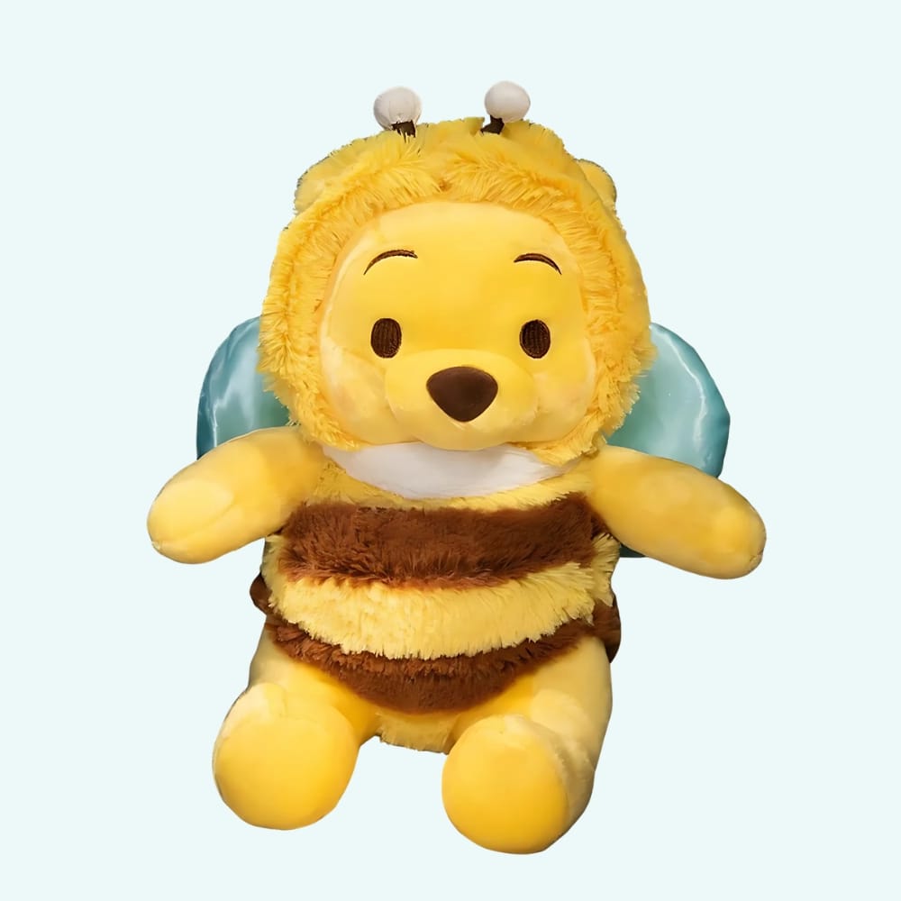 Knuffel Winnie de Pooh Met Bijenoutfit 50 cm De Knuffel