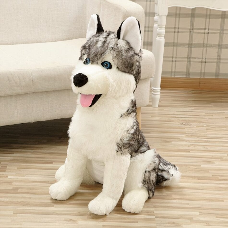 Knuffel Wolf Superschattig 53 cm Zacht Knuffeldier De Knuffel