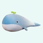 Knuffel XXL Baleine Pastel Zachte Knuffel en Kussen De Knuffel