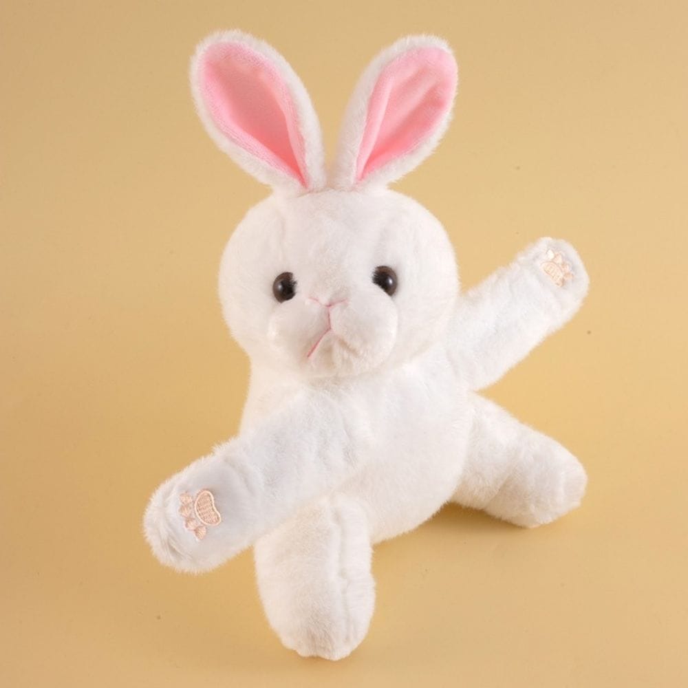 Knuffelarmband Om De Pols Die Rond Draait Voor Stressverlichting De Knuffel konijn