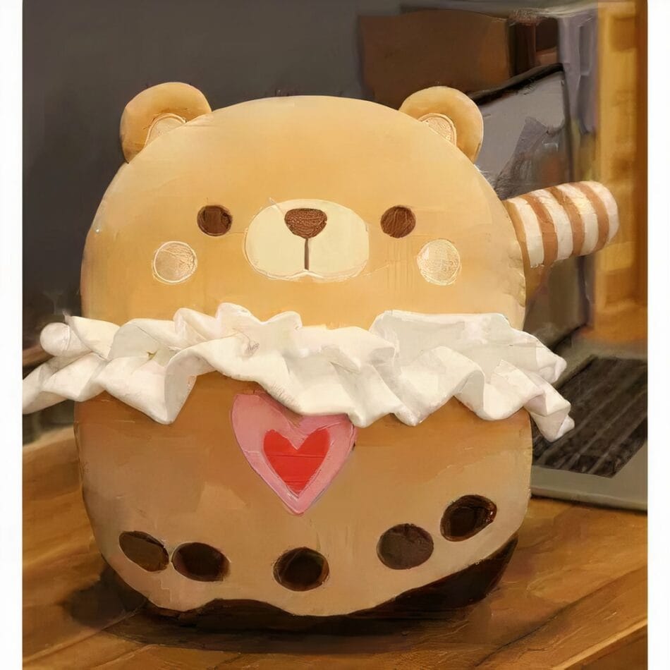 Knuffelbeer Joyeux Zachte Pluche Knuffel Troost en Plezier De Knuffel