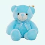 Knuffelbeer Kussen LED Blauw met Rustgevend Licht De Knuffel