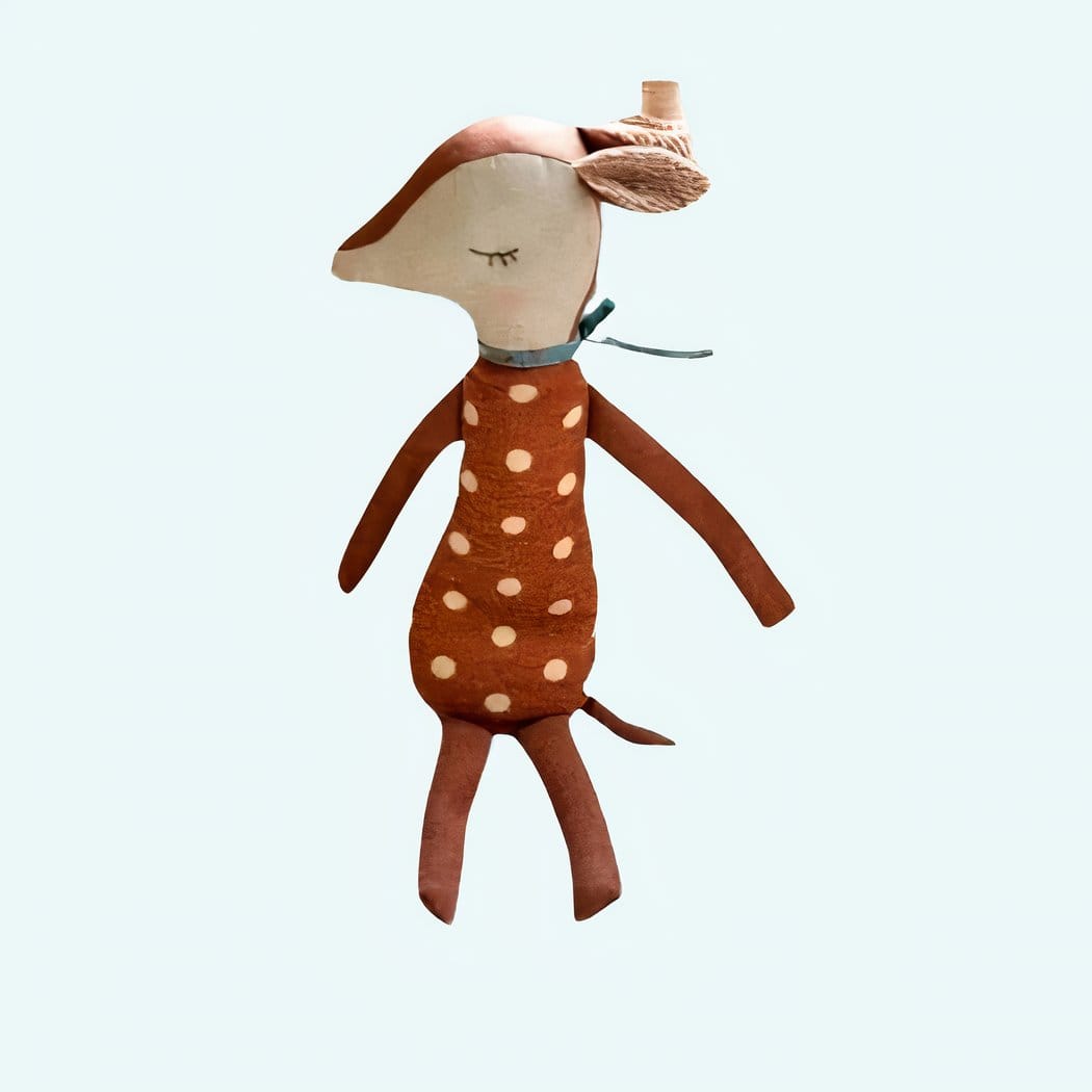 Knuffelhert voor Pasgeborene met Zachte Pluche en Interactie De Knuffel