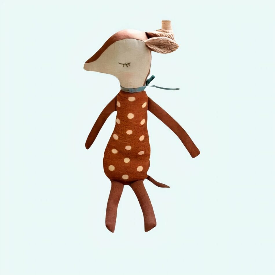 Knuffelhert voor Pasgeborene met Zachte Pluche en Interactie De Knuffel